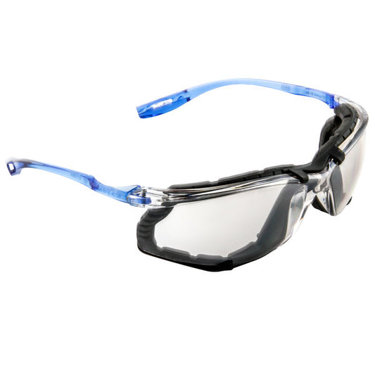 3M 11872 Virtua CCS Scratch Resistant Anti-Fog Safety Glasses with Foam Gasket