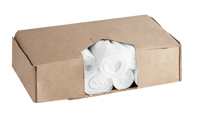 Industrial HDPE & LDPE Clear Trash Liners / Trash Bags