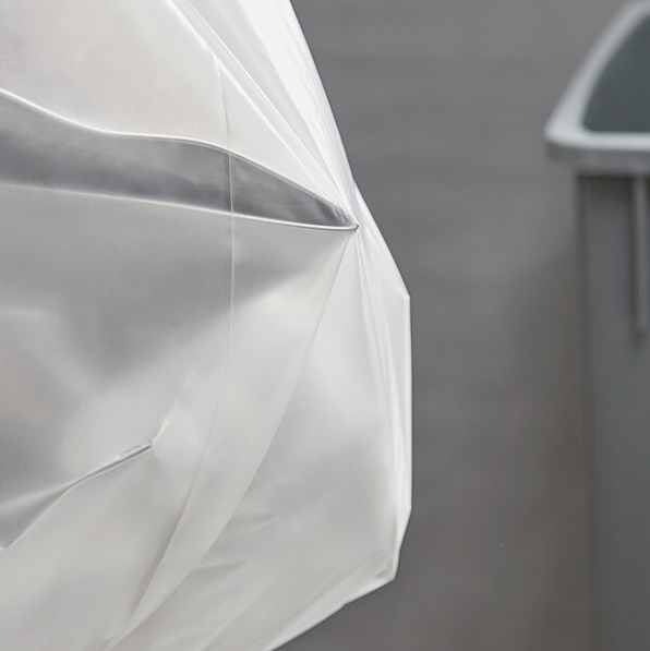 Industrial HDPE & LDPE Clear Trash Liners / Trash Bags