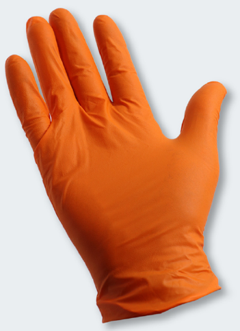 Orange Nitrile Glove (5 MIL)