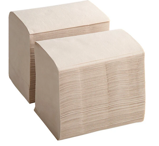 2-Ply Interfold Kraft/Brown Napkins